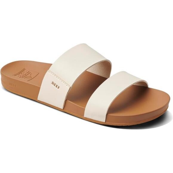 Women's Cushion Vista Fashion Slide Sandal, Vegan Leather Strap, Soft - Picture 5 of 8